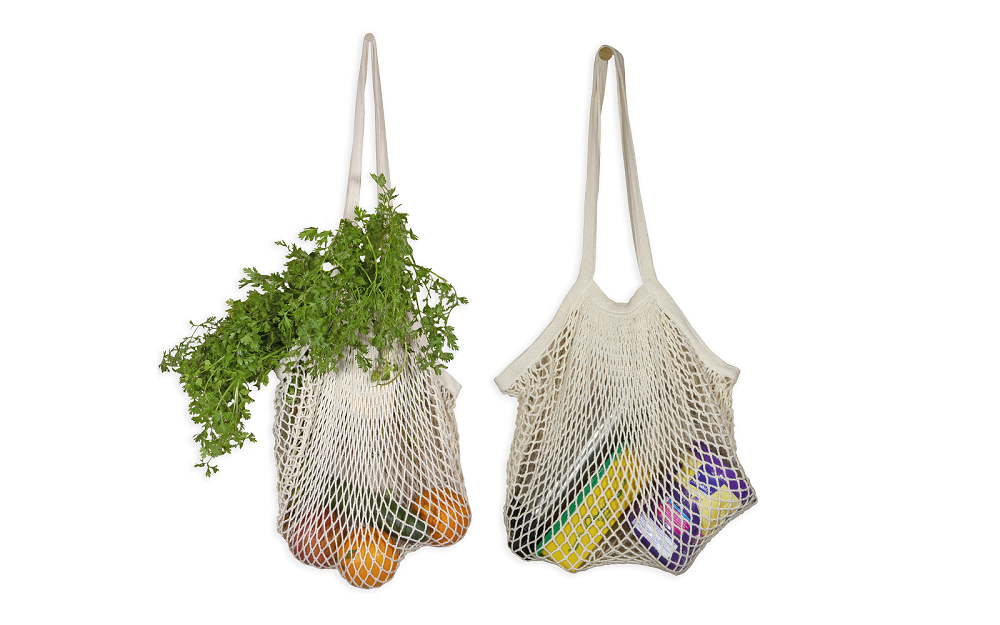 Reusable Mesh Shopping Bag Lightweight Eco-Friendly Grocery Tote