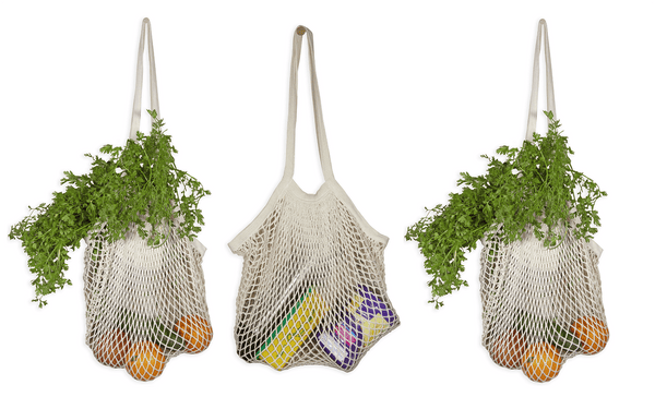 Reusable Mesh Shopping Bag Lightweight Eco-Friendly Grocery Tote