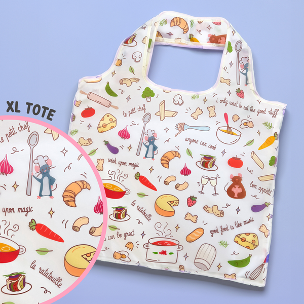 Ratatouille Reusable Shopping Tote Bag Eco-Friendly
