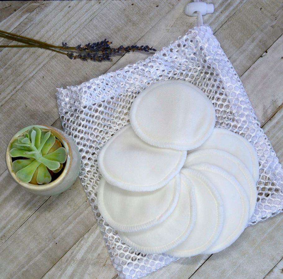 Reusable Facial Rounds Pads Set of 5 Washable